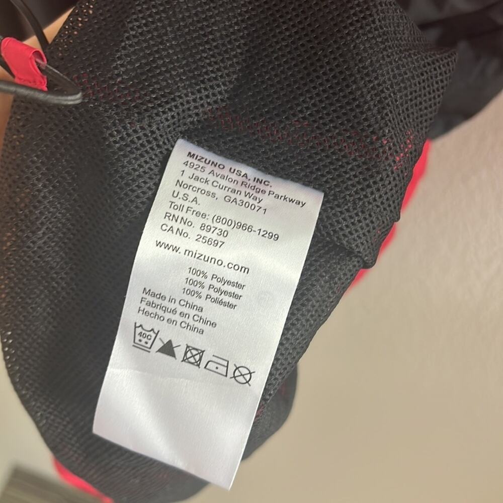 Mizuno Performance Impermalite Technology Red Bla… - image 8